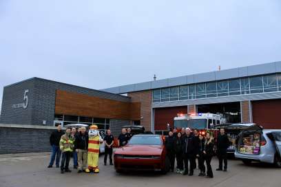 Stellantis Windsor Assembly Plant Employees Make Donation To Sparky’s Toy Drive’