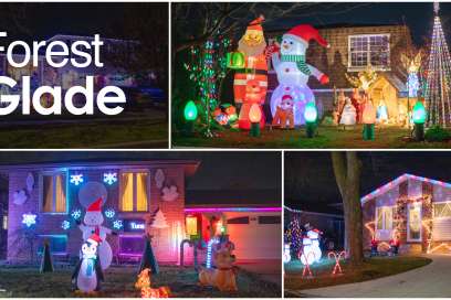 PHOTOS: The Best Christmas Light Homes In Forest Glade (2024)