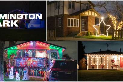 PHOTOS: The Best Christmas Light Houses In Remington Park (2024)