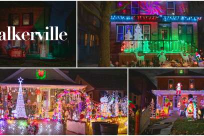 PHOTOS: The Best Christmas Light Homes In Walkerville (2024)