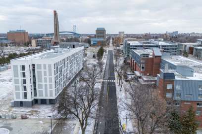 Construction On New UWindsor Student Residence Continues