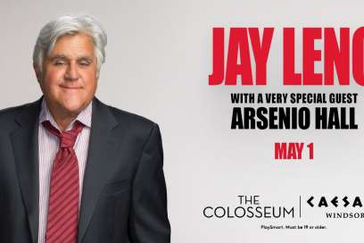 Jay Leno Coming To Caesars Windsor