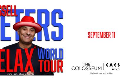 Russell Peters Returns To The Colosseum Stage