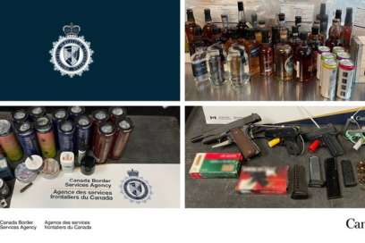 Drugs And Guns Seized At The Bridge