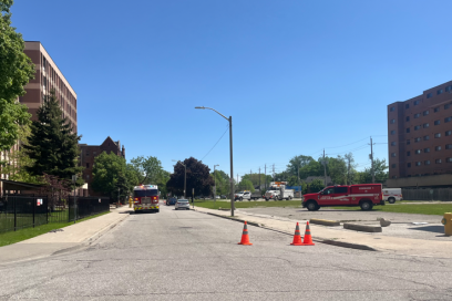 Fire On Dougall Avenue