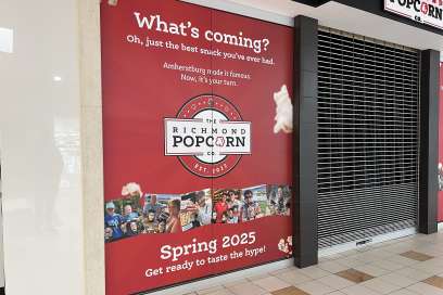 The Richmond Popcorn Co. Opens This Week At Tecumseh Mall