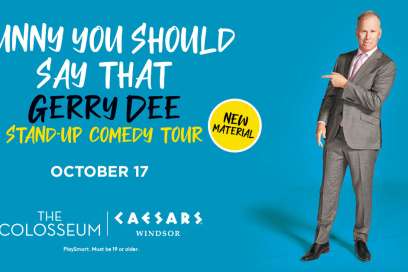 Gerry “Mr. D” Dee Hits The Colosseum Stage On Funny You Should Say That Tour