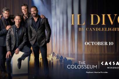 Il Divo Brings By Candlelight Tour To The Colosseum