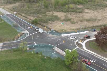 Matchett Road And Sprucewood Avenue Intersection Opens Saturday Afternoon