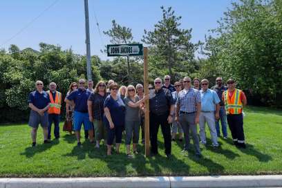 Leamington Dedicates John Jacobs Way At Marina In Honour Of Late Councillor
