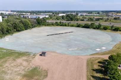 New Cricket Field At Derwent Park Nears Completion