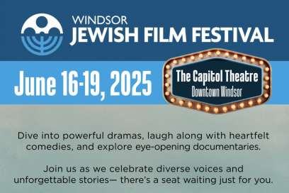Windsor Jewish Film Festival Returns Next Week