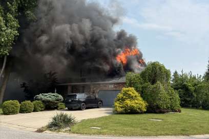 Fire In Amherstburg