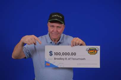 Tecumseh Resident Wins $100,000 With MEGADICE Lotto