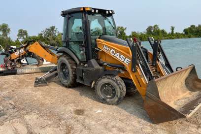 OPP Marine Unit Locates Stolen Backhoe