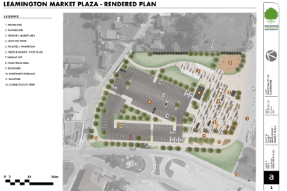 Leamington Announces Waterfront Market Plaza And Parking Lot Expansion
