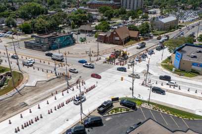 Work Continues At Walker Road And Tecumseh Road East