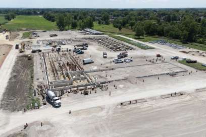 New Apartment Building Construction Underway In Tecumseh