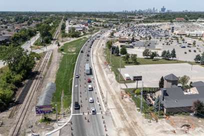 PHOTOS:  Howard Avenue And Division Road Construction Continues