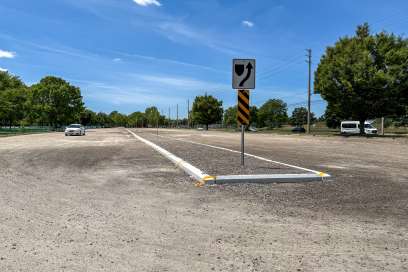 Ford Test Track Park North Parking Lot Improvements Complete