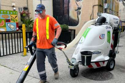 Windsor Debuts Region’s First Sidewalk Sweeper