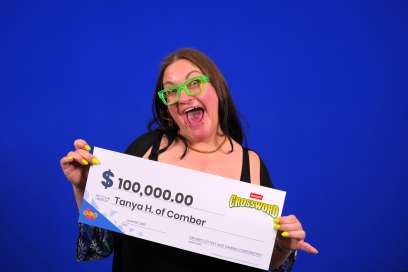 Comber Resident Wins $100,000 Top Prize With Instant Crossword Tripler