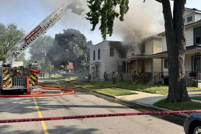 Emergency Crews On Scene Of West Windsor Fire