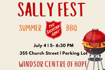 The Salvation Army Hosts Annual Sally Fest BBQ Friday 