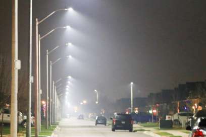 Multiple Lane Restrictions For Streetlight Pole Replacement