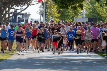 PHOTOS: Run For Rocky Takes Off From Dieppe Gardens