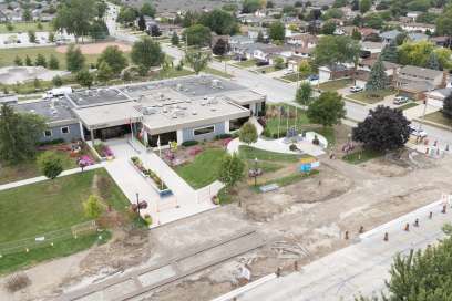 Work Around Tecumseh Town Hall Continues