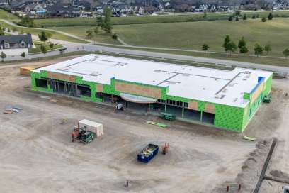 Shoppers Drug Mart And Dollarama Construction In LaSalle Moving Along