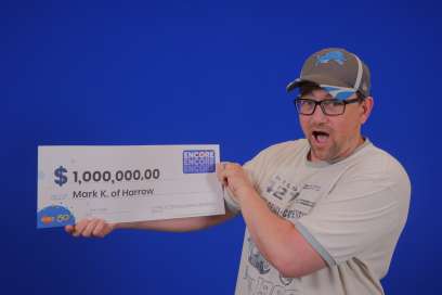 Harrow Resident Celebrates $1 Million Encore Win