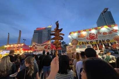 Windsor Asian Night Market Packs Festival Plaza