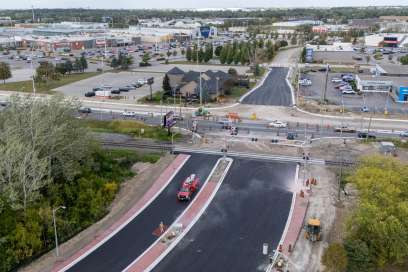 PHOTOS: Howard Avenue And Division Road Construction Enters Final Months
