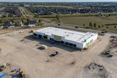 Shoppers Drug Mart And Dollarama Construction In LaSalle Moving Along