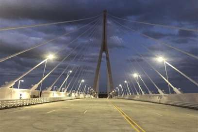 Light Testing Begins On New Bridge