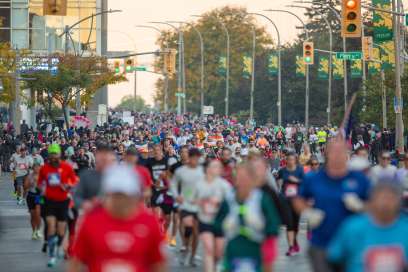 PHOTOS: Detroit Free Press Marathon Sprints Through Windsor